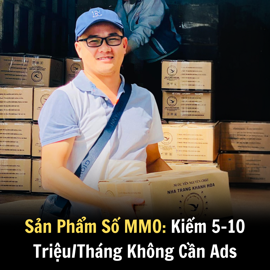 Sản Phẩm Số MMO: Kiếm 5–10 Triệu/Tháng Không Cần Ads