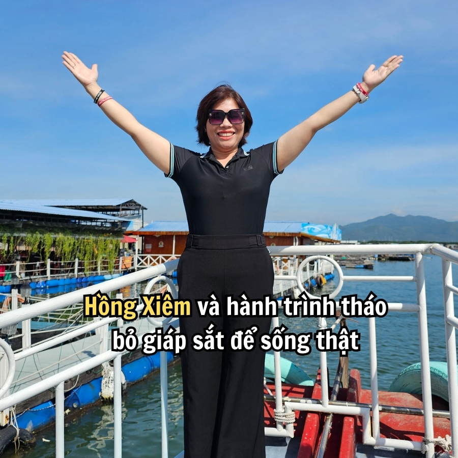 Hồng Xiêm và hành trình tháo bỏ giáp sắt để sống thật