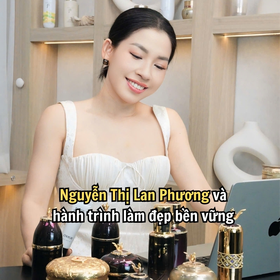 Nguyễn Thị Lan Phương và hành trình làm đẹp bền vững