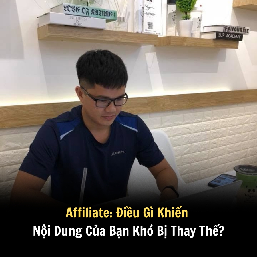 Affiliate: Điều Gì Khiến Nội Dung Của Bạn Khó Bị Thay Thế?